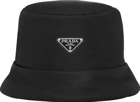 padded prada bucket hat|Prada re nylon bucket hat.